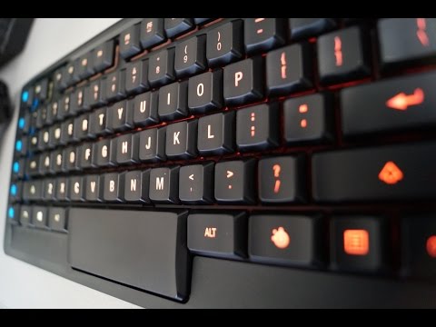 Mechanical switch sound comparison: Cherry MX vs. SteelSeries QS1