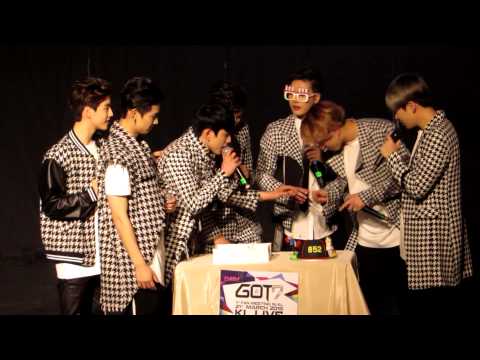 [FANCAM] 150321 GOT7  Fan Meeting in KL (Jackson's Birthday)