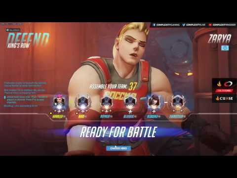 [Rank: 4500 SR] CompLexity Harbleu |  Zarya | King's Row Pro Gameplay