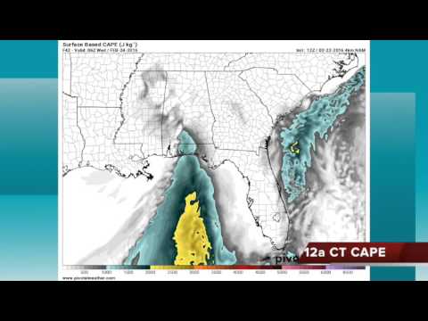 February 22, 2016 Weather Xtreme Video - Afternoon Edition