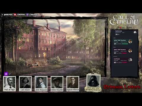 Call of Cthulhu - Crimson Letters - Part 1: Death and Other Academic Pursuits