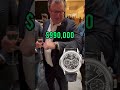 The CEO Of Patek Philippe Wears $990,000 Watch!