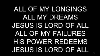 JESUS IS LORD OF ALL