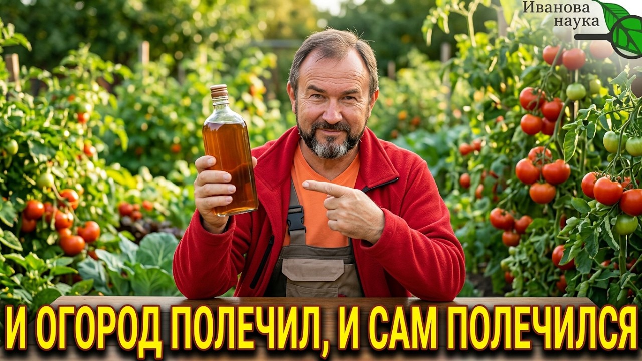 🤯 Я ВЫЛИЛ БРАГУ В ОГОРОД И ВСЕ БОЛЕЗНИ ИСЧЕЗЛИ! Бесплатная дезинфекция почв?