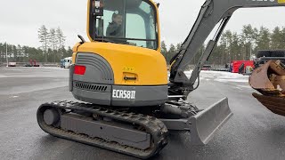 Volvo ECR58D minikaivinkone | Kuva 4 - Machineryline