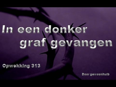 Opwekking 313   In een donker graf gevangen