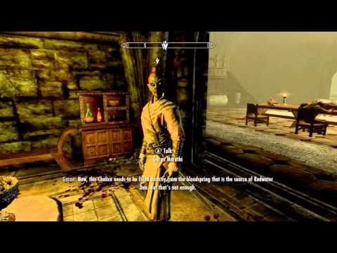 DAWNGUARD VAMPIRE LORD PLAYTHROUGH 5: TO REDWATER DEN!