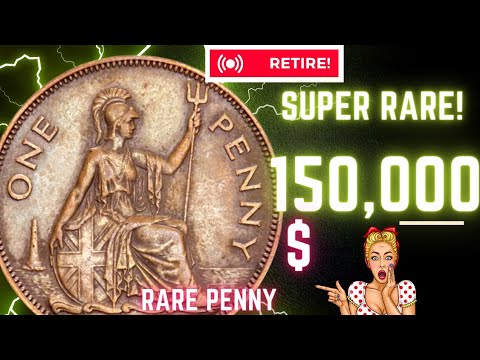 UK One penny 1947 coin Worth Big money!Penny worth money!