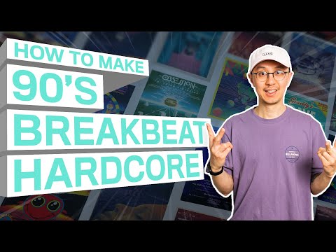 😲 I TIMEWARPED BACK TO THE 90'S TO CREATE BREAKBEAT HARDCORE RAVE MUSIC!!