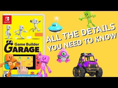 All the Details - Game Builder Garage Nintendo Switch!