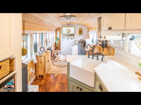 Beautifully Renovated Self Built 40 Ft. School Bus