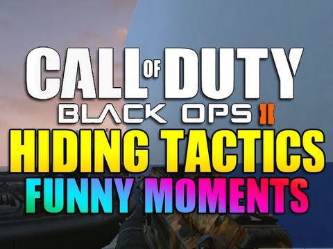 Black Ops 2 - Hiding Tactics (Funny Moments And Fails)