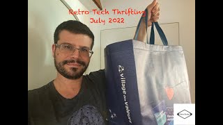 Retro Tech Thrifting  -  July 2022