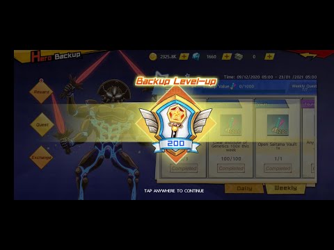 hero backup lv 200, morning prep attacking cc boros