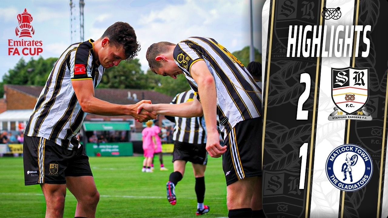 Matlock Town Home FA Cup Highlights