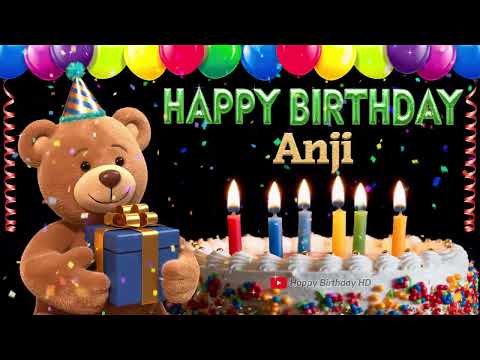 Anji Happy birthday To You - Happy Birthday song name Anji 🎁 🎂