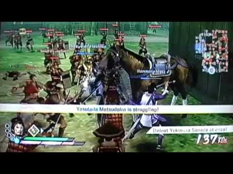 Samurai Warriors 3 Nobunaga Oda Ep. 3 Chapter 3 - Battle Of Nagashino (Eng. Ver)