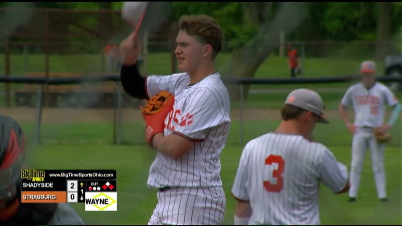 Shadyside vs Strasburg baseball pt 1 Tournament Baseball