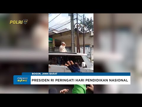 KUNJUNGAN KERJA PRESIDEN PRABOWO SUBIANTO KE SDN CIMAHPAR 5 BOGOR UTARA