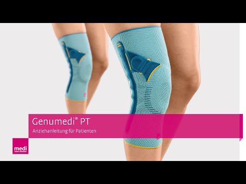 Genumedi® PT Kniebandage einfach anziehen | Anleitung Patient:innen