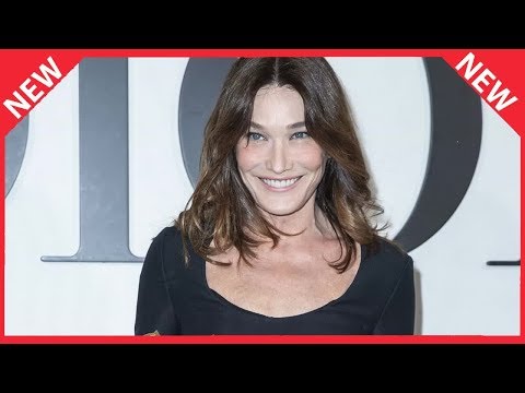 ✅  Carla Bruni : ce récent trouble qui a changé un peu son quotidien