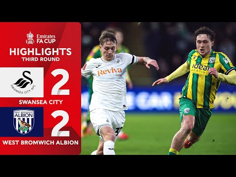 INTENSE penalty shootout 👀 | Swansea City (2-2) West Bromwich Albion | Emirates FA Cup 2025-26