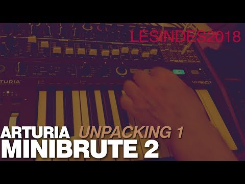 ARTURIA MINIBRUTE 2 unpacking THE BEAST // 1