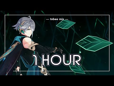 Alhaitham Trailer OST 1 HOUR - The Exquisite Night Chimes (tnbee mix) | Genshin Impact