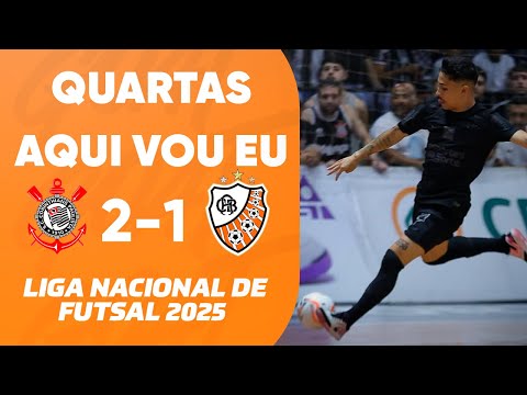 CORINTHIANS VENCE CARLOS BARBOSA E VAI PRAS QUARTAS DE FINAL DA LNF!