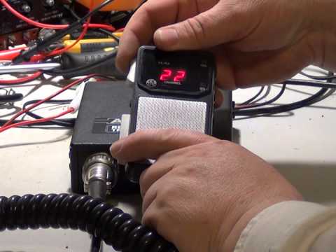 Audioline 342 remote, UK (CB 27/81) CB radio (Mobile) - On The Air Test