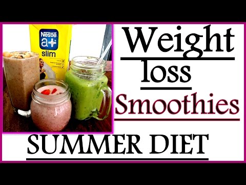 Weight Loss Smoothie Recipes for Summer | Smoothies Diet for Weight Loss | Fat to Fab Video