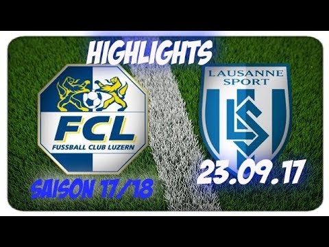 Fc Luzern vs Fc Lausanne - Sport (24.09.17)