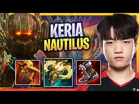 LEARN HOW TO PLAY NAUTILUS SUPPORT LIKE A PRO! | T1 Keria Plays Nautilus Support vs Maokai!