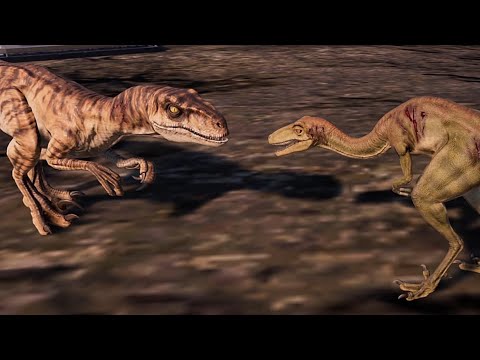 Christmas Battle Royale All 68 Dinosaurs + Raptor Squad & New T-Rex & Raptor Skins (4K 60FPS)