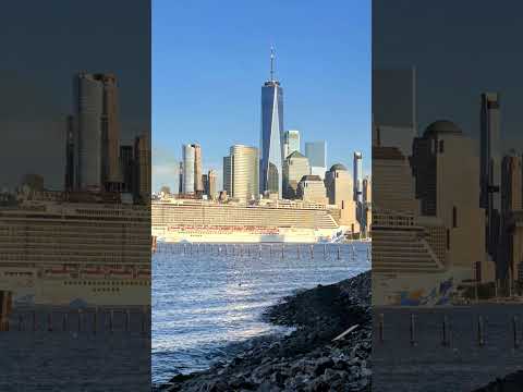 Thumbnail for Cruise Ship Arrives in NYC 🚢🗽 #NYCHarbor #CruiseArrival #short