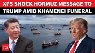 'Trump Must Worry...': China's HUGE Warning On Hormuz As Iran Hosts Xi Aide For Khamenei Funeral