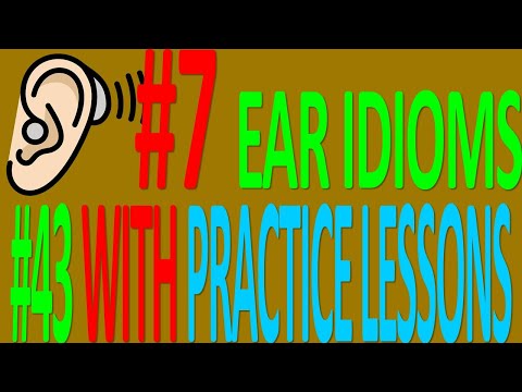 IDIOMS| ENGLISH IDIOMS ON BODY PART|EARS-SPEAK CONFIDENTLY IN ENGLISH