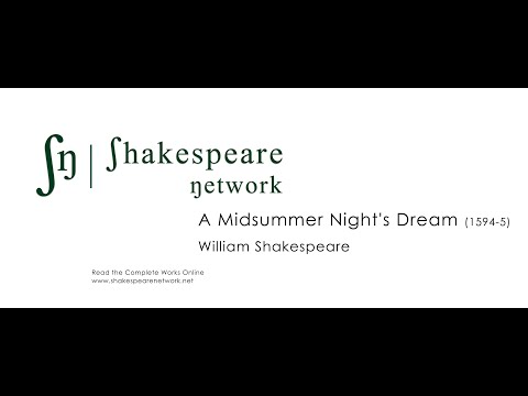 A Midsummer Night's Dream (Shakespeare Network, audio, 2020)