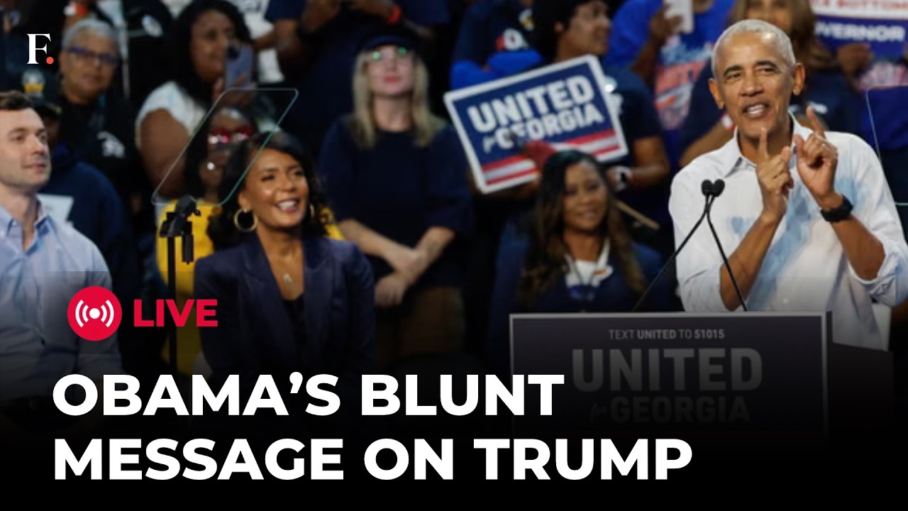 ‘We’re All Paying the Price...’: Obama Roasts Trump Ahead of US Midterms | Obama LIVE