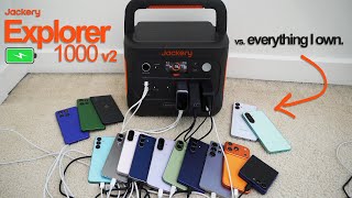 Plugging Everything I Own Into The Jackery Solar Generator 1000 v2