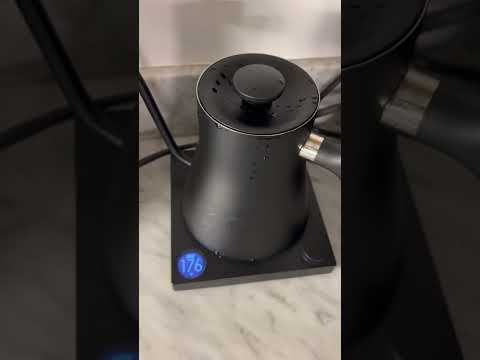 Fellow Kettle stuck temperature boiling over