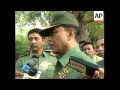 INDONESIA: GENERAL WIRANTO INSPECTS SIGHT OF UN SHOOTING INDONESIA: GENERAL WIRANTO INSPECTS SIGHT OF UN SHOOTING