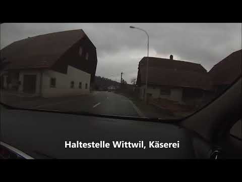 Streckenvideo Linie 85 Sursee - Schöftland