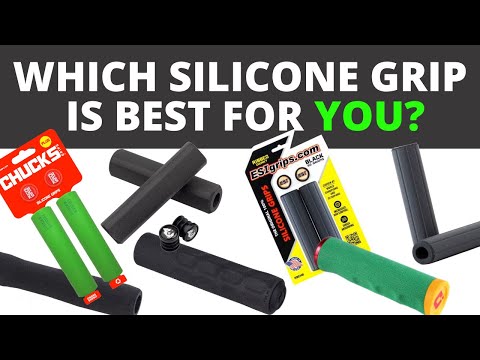 MTB Silicone Grip Comparison Video - Which is the best Silicone Grip for you?