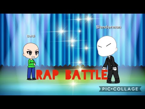 Slenderman VS Baldi Rap Battle (Gacha Life Remake)
