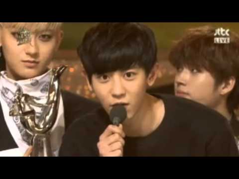140116 #GoldenDisk Disk Daesang - EXO