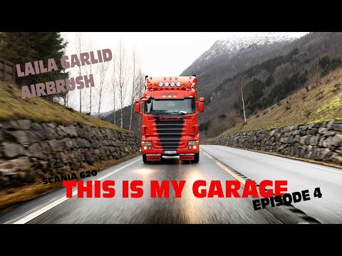 SCANIA 620 TRUCK - AIR BRUSH PAINTING - EPISODE 4 - THIS IS MY GARAGE