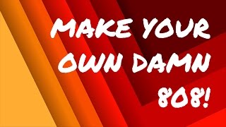 Video thumbnail for How to Make Your Own 808 in One Minute in Logic's ES2 Synth - Logic Pro X Tutorial by Tuts And Beats