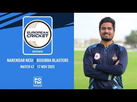 POTM: N.Negi - BBL vs MSW | Highlights | ECS Malta, Encore | 17 Nov 2023 | ECS23.983