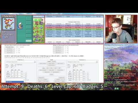 Pokemon Radical Red Hardcore Nuzlocke (Restricted Standard Mode) FULL RUN VOD pt.17